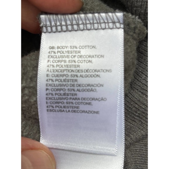 North face hoodie grey medium - Picture 4 of 5